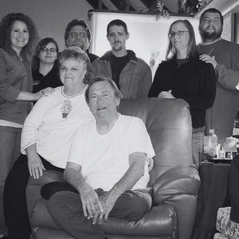 James Kimmons, founder of KH Legacy Advisors, and his family